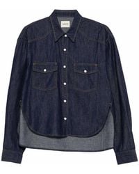 KHAITE - Grenon Cotton Shirt - Lyst