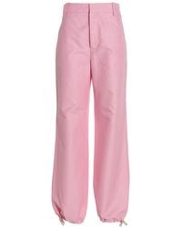 Marni - Logo Embroidery Pants - Lyst