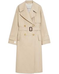 Max Mara - Mtrench Double-Breasted Trench Coat - Lyst