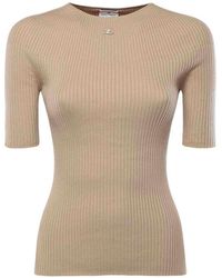 Courreges - Solar Ribbed Sweater - Lyst