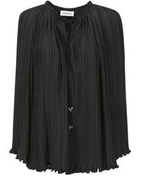 Lanvin - Camicetta Plissettata - Lyst