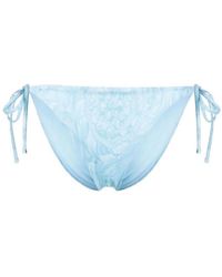 Versace - Briefs With Barocco Print - Lyst