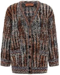 Missoni - Boucl Wool Cardigan - Lyst