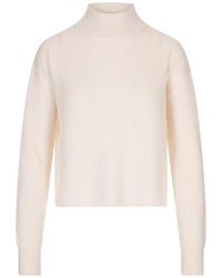 Max Mara - Fufy Ribbed Wool And Cashmere Sweater - Lyst