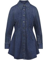 Givenchy - Cotton Mini Dress - Lyst