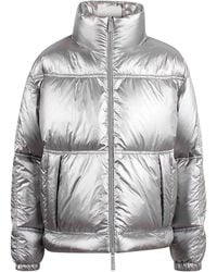 Laminar - Metallic Shield High-Neck Jacket - Lyst