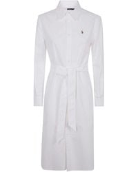 Polo Ralph Lauren - N Cory Long Sleeve Day Dress - Lyst
