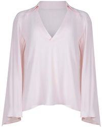 FEDERICA TOSI - Blouse Made Of Silk Blend - Lyst