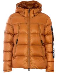 OUTHERE - Stripe Down Jacket - Lyst