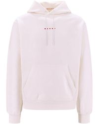 Marni - Cotton Sweatshirt With Frontal Print - Lyst