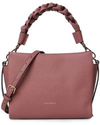 Coccinelle - Handbag Double Grainy Leather - Lyst