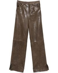 Golden Goose - Melany Leather Pants - Lyst