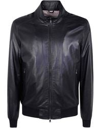 Barba Napoli - Dakota Biker Jacket - Lyst