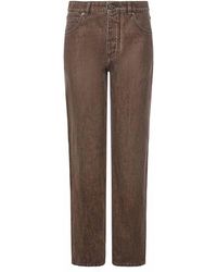 Bottega Veneta - Straight-Leg Denim Jeans - Lyst
