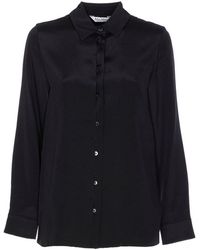 Max Mara - Avion Cady Silk Stretch Shirt - Lyst