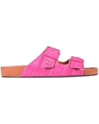 L'Autre Chose - Sandals With Coconut Print Leather - Lyst