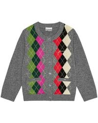 Ganni - Diamond Cardigan - Lyst
