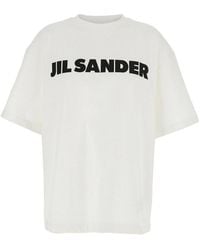 Jil Sander - Cotton T-Shirt - Lyst
