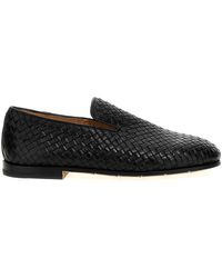 Premiata - Braided Leather Loafers - Lyst