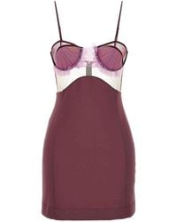 Nensi Dojaka - Explosive Flower Bra Dress - Lyst