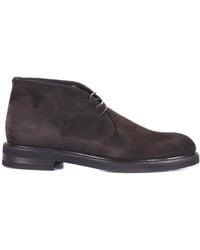 JEROLD WILTON - Suede Ankle Boots - Lyst