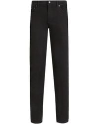 Dolce & Gabbana - Logo Plaque Jeans - Lyst