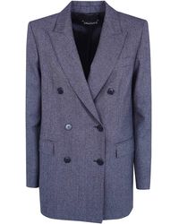 DR. HOPE - Double Breasted Blazer Jacket - Lyst
