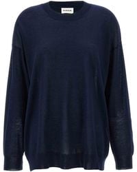 P.A.R.O.S.H. - Lightweight Wool Blend Crew-Neck Sweater - Lyst