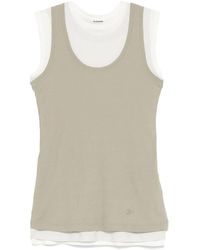 Jil Sander - Pack 3 Natu Khaki Tank T-Shirt - Lyst