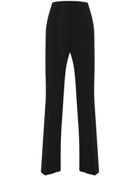 DSquared² - Wool Blend High Rise Trousers - Lyst