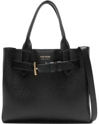 Tom Ford - Audrey Small Leather Tote Bag - Lyst