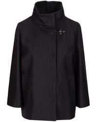 Fay - Wool Cape - Lyst