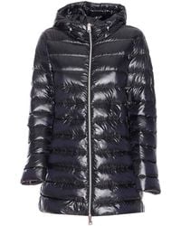 Herno - Hood Detail A-Shape Down Jacket - Lyst
