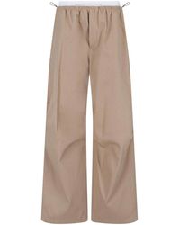 Alexander Wang - Cotton Trousers - Lyst