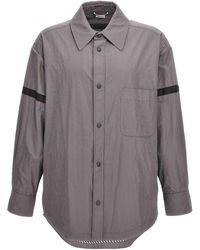 Thom Browne - Snap Front Giacche Grigio - Lyst