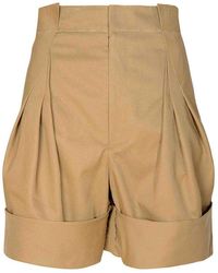 Maison Margiela - Cotton Blend Bermuda Shorts - Lyst