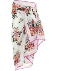 Dolce & Gabbana - Gonna Pareo - Lyst