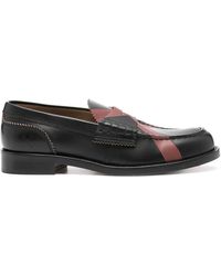 COLLEGE - Leather Loafers - Lyst