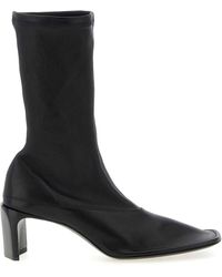 Jil Sander - Nappa Ankle Boots - Lyst