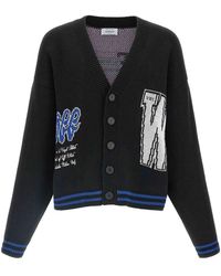 Off-White c/o Virgil Abloh - Glide Diag Cardigan - Lyst