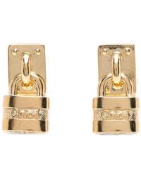 Chloé - Paddington' Mini Padlock Earrings - Lyst
