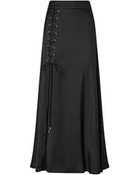 Pinko - Lacing Skirt - Lyst