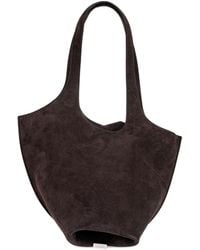 The Attico - Medium Suede Shoulder Bag - Lyst