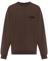 Jacquemus - Gros Grain Crew-Neck Sweatshirt - Lyst