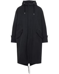 Ami Paris - Padded Parka Jacket - Lyst