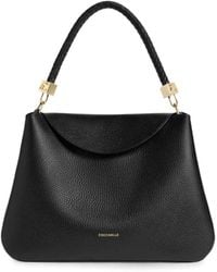 Coccinelle - Handbag Grained Leather Noir - Lyst
