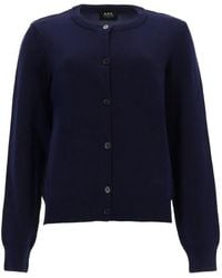 A.P.C. - Suéter Cuello Redondo - Lyst