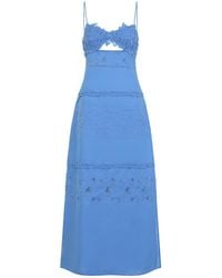 Ermanno Scervino - Sleeveless Midi Dress - Lyst