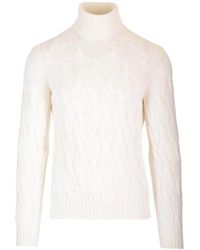 Barba Napoli - Turtleneck Sweater - Lyst