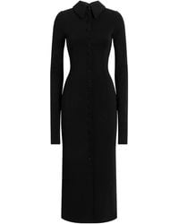 Dolce & Gabbana - Wool Jersey Dress - Lyst